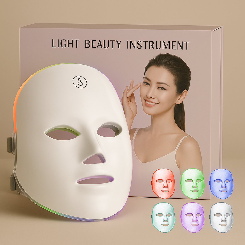 7 Colour LED Therapy Mask - Anti Acne Skin Care