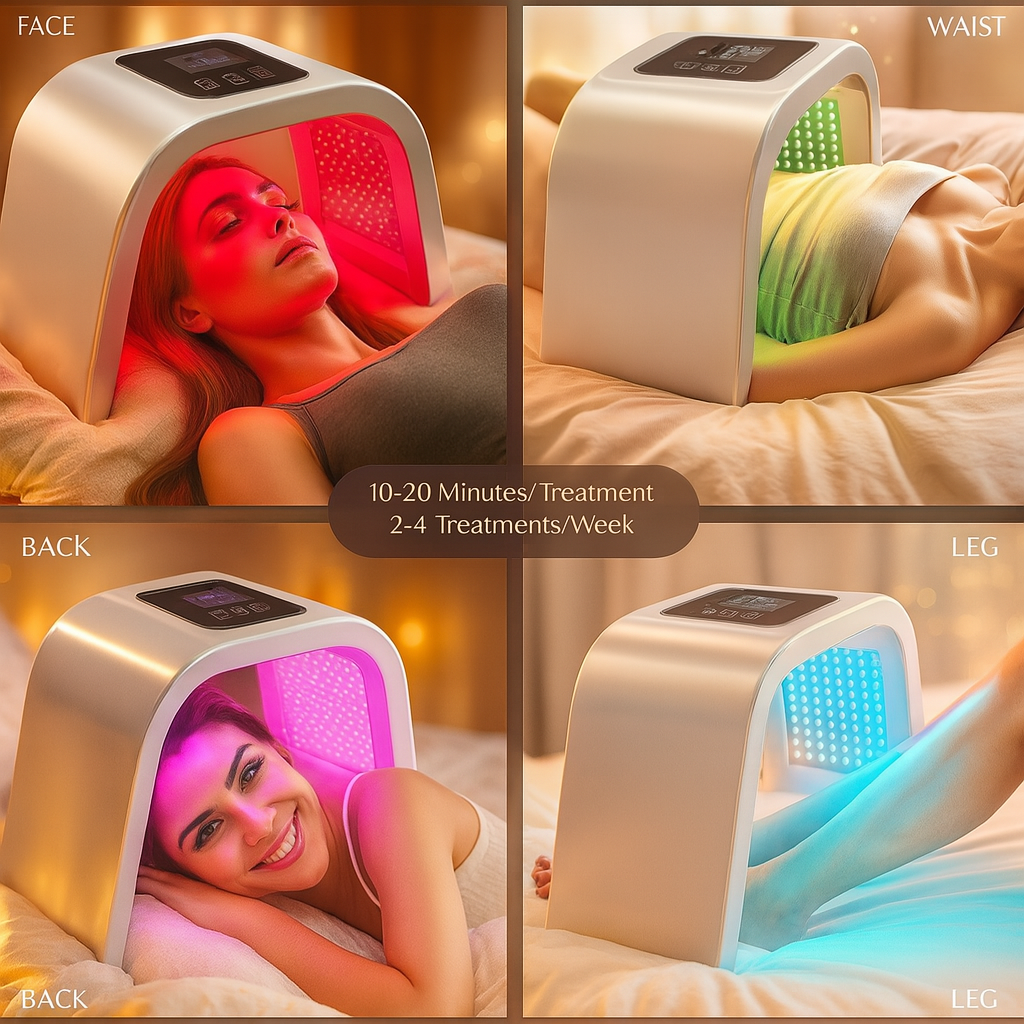 LED Face & Body Therapy with Nano Spray